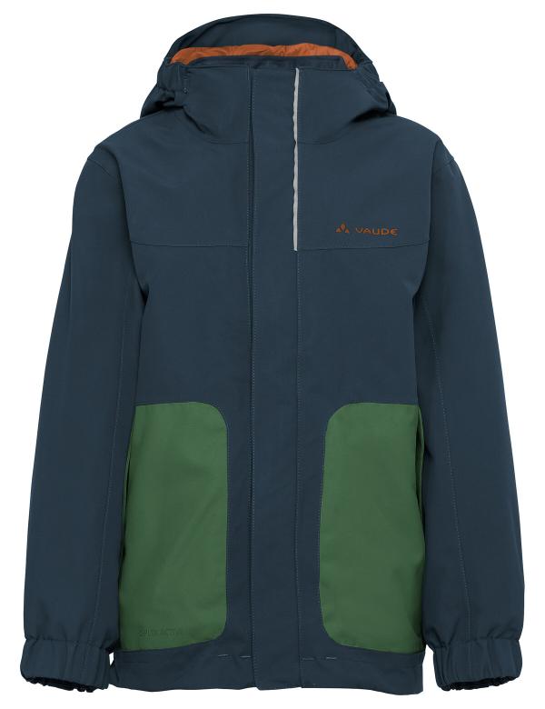VAUDE Kids Campfire 3in1 Jacket IV dark sea/green Gr&ouml;&szlig; 122/128