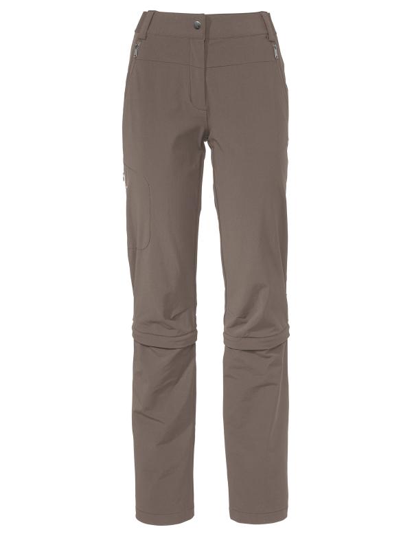 VAUDE Women's Farley Stretch Capri T-Zip Pants III coconut Gr&ouml;&szlig; 40