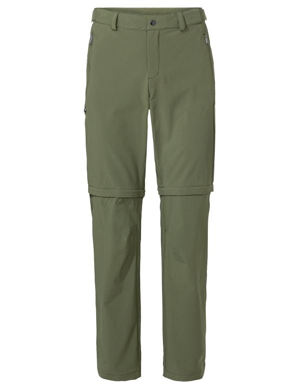 VAUDE Men's Farley Stretch T-Zip Pants III cedar wood Gr&ouml;&szlig; 54-Short
