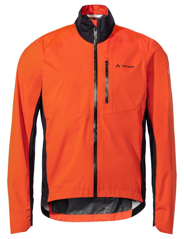 VAUDE Men's Kuro Rain Jacket glowing red Gr&ouml;&szlig; L