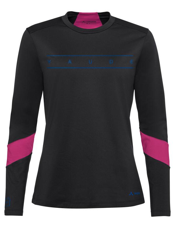 VAUDE Women's Qimsa LS Logo Shirt black Gr&ouml;&szlig; 42