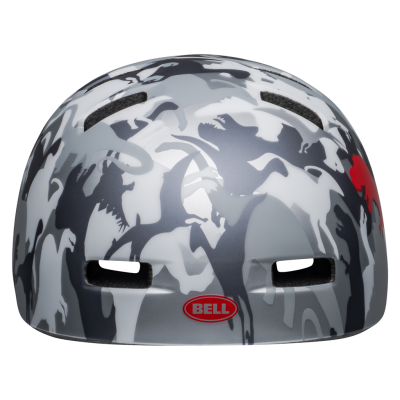 Bell Lil Ripper Helmet XS matte gray/silver camosaurus Unisex Produktbild 3