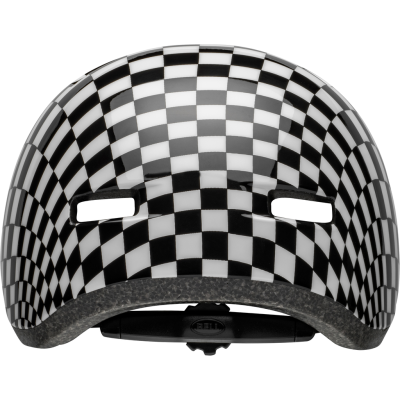 Bell Lil Ripper Helmet XS gloss black/white checkers Unisex Produktbild 2