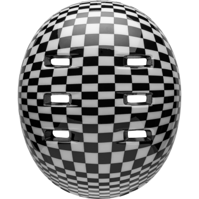 Bell Lil Ripper Helmet XS gloss black/white checkers Unisex Produktbild 3