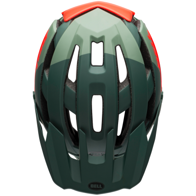 Bell Super AIR Spherical MIPS Helmet M 55-59 matte/gloss green/infrared Unisex Produktbild 2