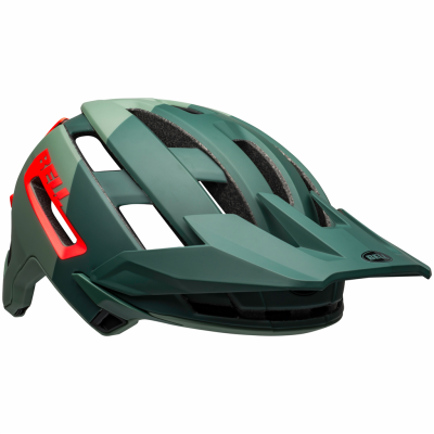 Bell Super AIR Spherical MIPS Helmet M 55-59 matte/gloss green/infrared Unisex Produktbild 3