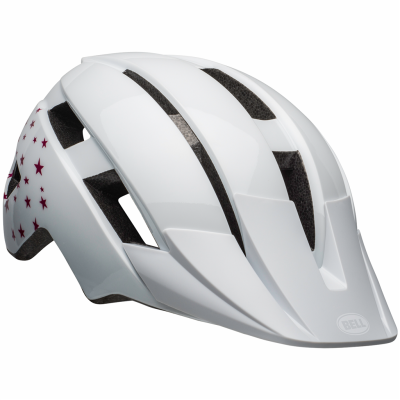 Bell Sidetrack II YC MIPS Helmet UC 47-54 gloss white stars Unisex Produktbild 3