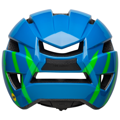 Bell Sidetrack II YC MIPS Helmet UC 47-54 gloss blue/green strike Unisex Produktbild 1