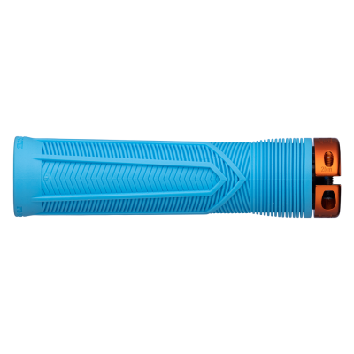 Race Face Chester Grip Lock-on 34mm one size light blue/orange Produktbild 1