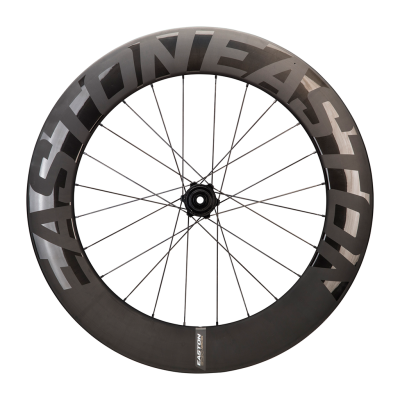 Easton EC90 AERO 85 Road CLN Disc Wheel 700C/'12X142 SHI matte carbon/ultra gloss Produktbild 1