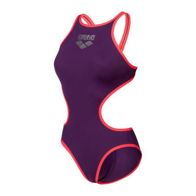 Arena W Arena One Biglogo One Piece D 36 plum/bright coral Damen Produktbild 1