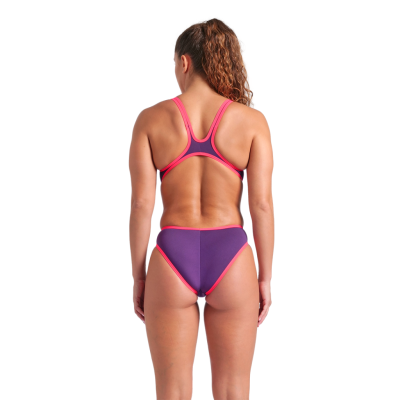 Arena W Arena One Biglogo One Piece D 38 plum/bright coral Damen Produktbild 3