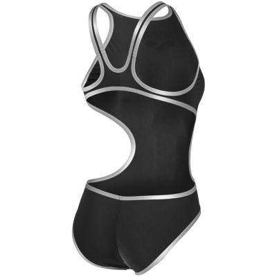 Arena W Arena One Biglogo One Piece D 36 black/silver r Damen Produktbild 2