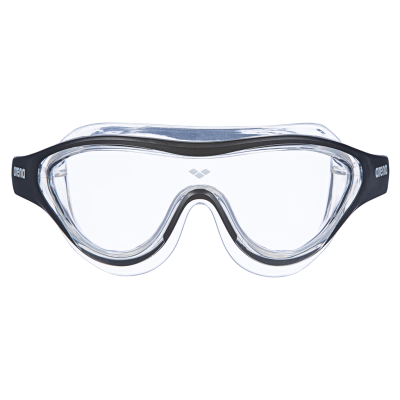 Arena The One Mask one size clear/black/transparent Unisex Produktbild 1