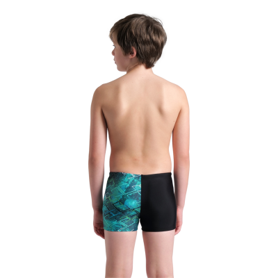 Arena B Arena Daly Swim Short 128 black/water multi Jungen Produktbild 3