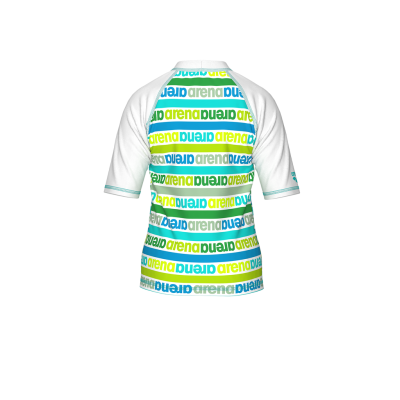 Arena Kids Friends Uv S/S Tee 128 multi soft green/white Unisex Produktbild 3