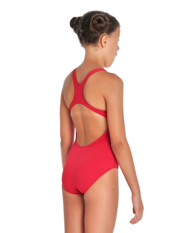 Arena G Team Swimsuit Swim Pro Solid 128 red/white M&auml;dchen Produktbild 3