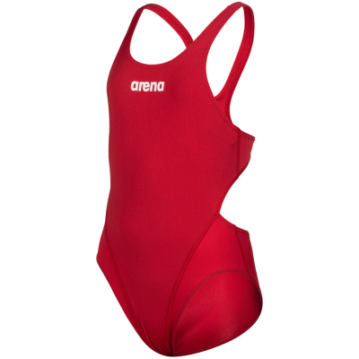 Arena G Team Swimsuit Swim Tech Solid 116 red/white M&auml;dchen Produktbild 1