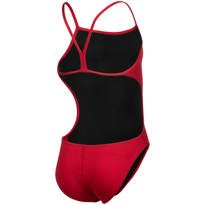 Arena G Team Swimsuit Challenge Solid 152 red/white M&auml;dchen Produktbild 2