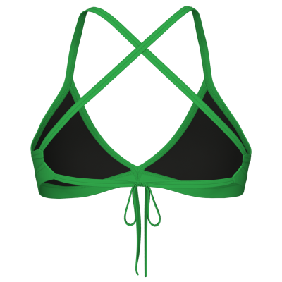 Arena W Team Swim Top Tie Back Solid D 40 team green Damen Produktbild 1