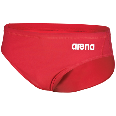 Arena M Team Swim Briefs Solid D 5 red/white Herren Produktbild 1