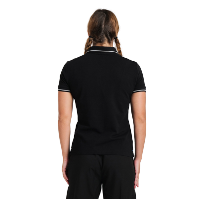 Arena W Team Poloshirt Solid Cotton M black Damen Produktbild 3