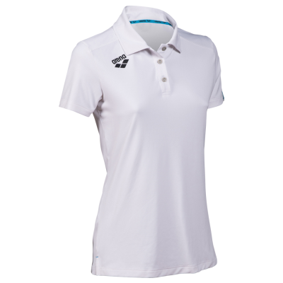 Arena W Team Poloshirt Solid XS white Damen Produktbild 1