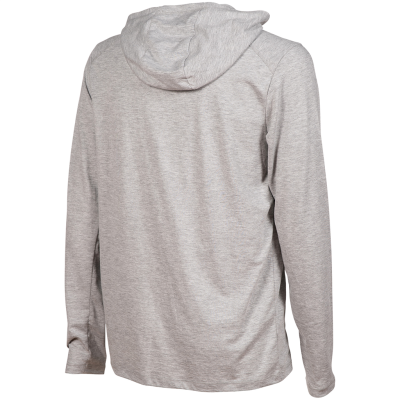 Arena Team Hooded Long Sleeve T-Shirt Panel L medium grey heather Unisex Produktbild 1