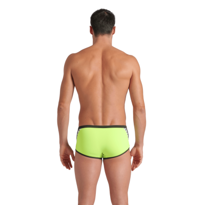 Arena M Arena Icons Swim Low Waist Short Solid D 3 artic lime/dark sage Herren Produktbild 3