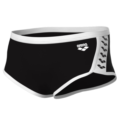 Arena M Arena Icons Swim Low Waist Short Solid D 3 black/white Herren Produktbild 1