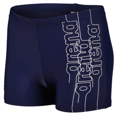 Arena B Swim Short Graphic 152 navy/white Jungen Produktbild 1