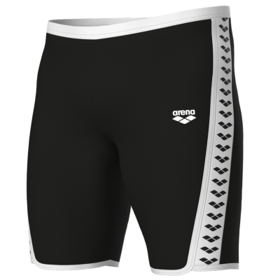 Arena M Arena Icons Swim Jammer Solid D 8 black/white Herren Produktbild 1