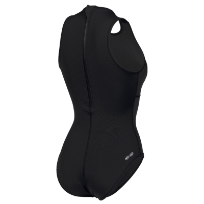 Arena W Team Swimsuit Waterpolo Solid D 36 black/white Damen Produktbild 2