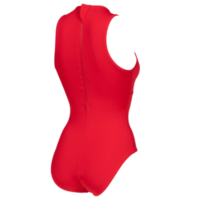 Arena W Team Swimsuit Waterpolo Solid D 34 red/white Damen Produktbild 2