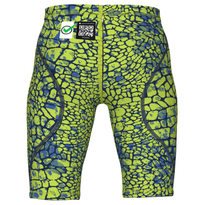 Arena B Powerskin ST NEXT LE Jammer 128 snake green Jungen Produktbild 1