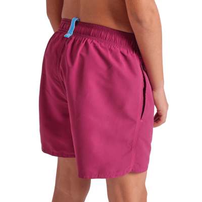 Arena B Beach Boxer Solid R 128 dark purple/calypso coral Jungen Produktbild 2