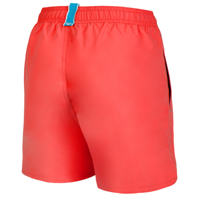 Arena B Beach Boxer Solid R 128 fluo red/water Jungen Produktbild 2
