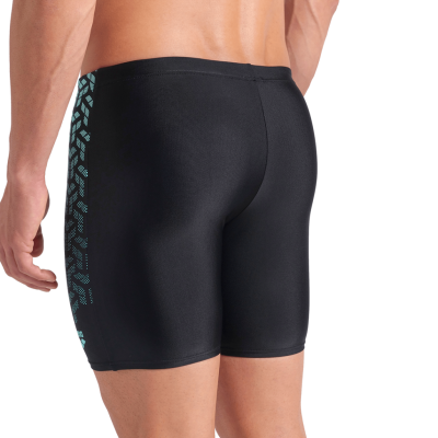 Arena M Arena Kikko V Swim Mid Jammer Graphic D 8 black/water Herren Produktbild 2