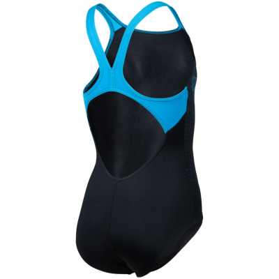 Arena G Arena Butterfly Swimsuit V Back 116 black/turquoise M&auml;dchen Produktbild 2