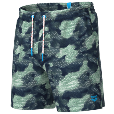 Arena M Beach Boxer Allover 3XL asphalt/multi Herren Produktbild 1