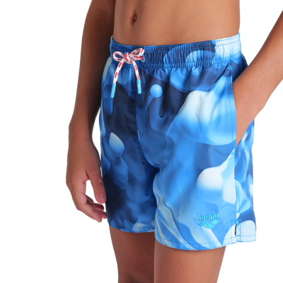 Arena B Beach Boxer Allover 128 blue multi Jungen Produktbild 1