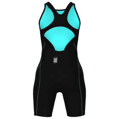 Arena G Powerskin Impulso Ob Jr 128 black/teal M&auml;dchen Produktbild 2