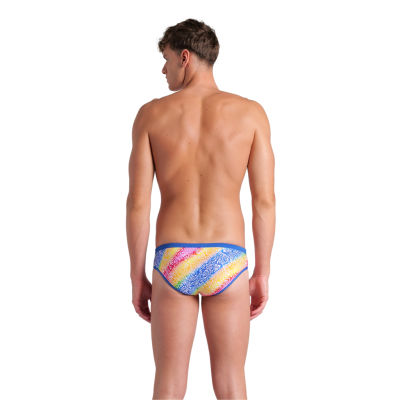 Arena M Arena Swim Briefs Printed D 2 royal/white multi Herren Produktbild 3