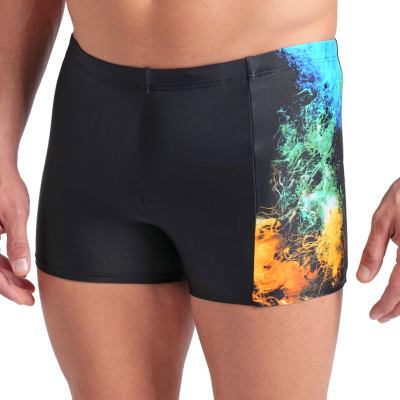 Arena M Arena Vibrant Swim Short D 5 black/black multi Herren Produktbild 1