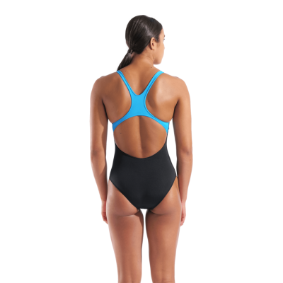 Arena W Arena Poseidonia Swimsuit Swim Pro Back Lb D 46 black/turquoise Damen Produktbild 3