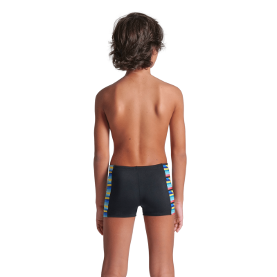 Arena B Arena Racing Stripe Swim Short 164 black/black multi Jungen Produktbild 3