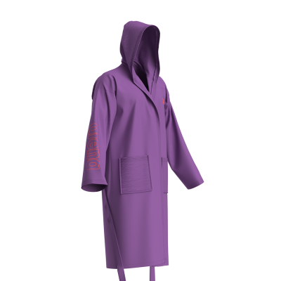 Arena Arena Zeal Robe M violet/calypso coral Unisex Produktbild 2