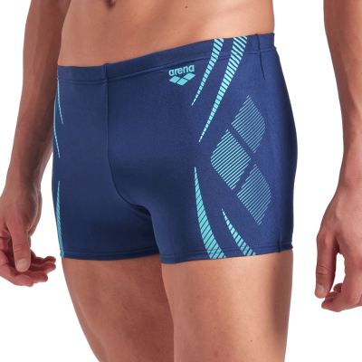 Arena M Arena Poseidonia Swim Short D 9 navy/water Herren Produktbild 1