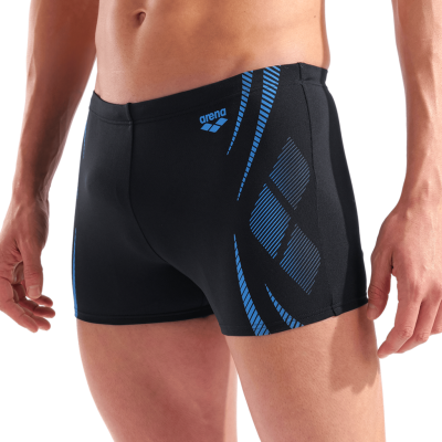 Arena M Arena Poseidonia Swim Short D 6 black/turquoise Herren Produktbild 1