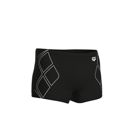 Arena M Arena Graphic Swim Short D 9 black/white Herren Produktbild 2